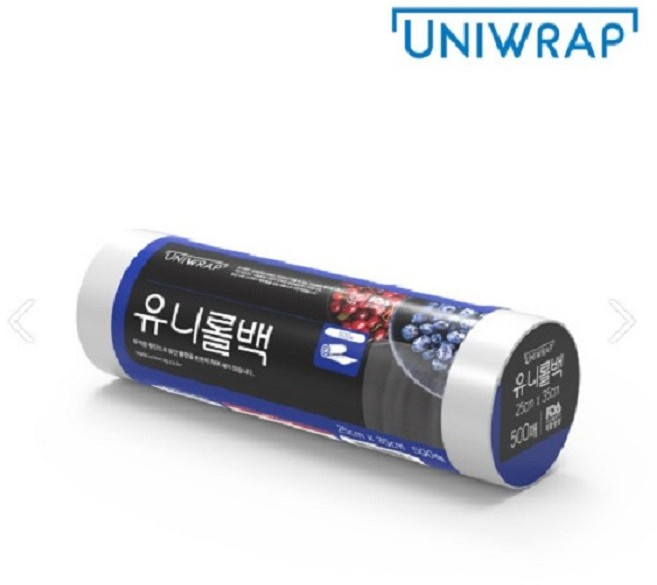 유니랩 유니롤백 가정용 25cmx35cmx500매 위생백 비닐백 포장백, FREE(one size), 1개, 1개