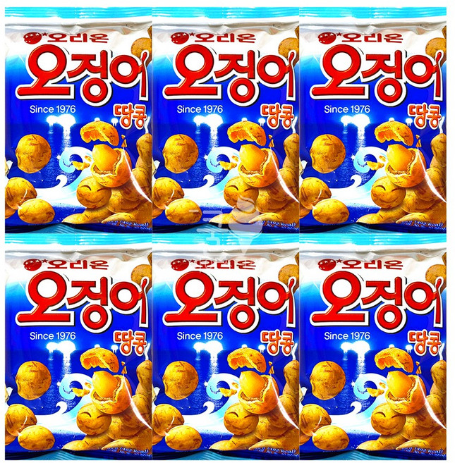 [DND] 오징어땅콩 98g 6개