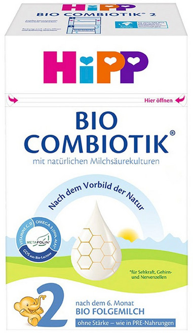 힙 콤비오틱 분유 2단계 무전분, 1개, 600g