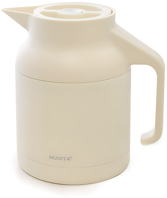 무디타 보온보냉 주전자, 1.5L, 아이보리, 1개