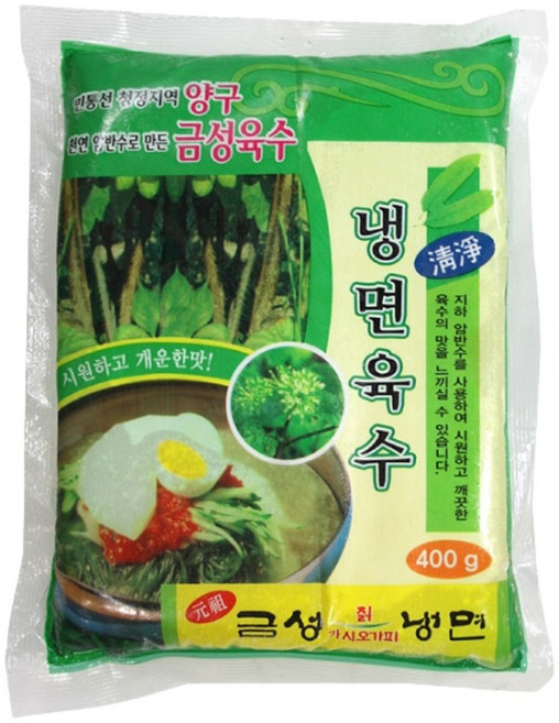 금성 냉면육수 400g, 5개