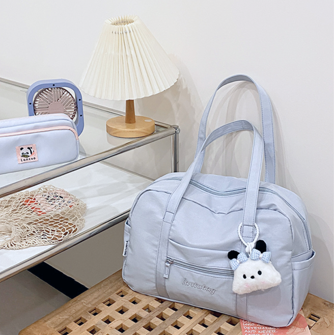 카이로스 가벼운 파스텔 나일론 숄더백