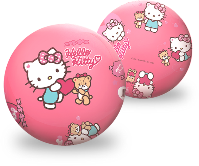 캐릭터 탱탱볼 에어볼 아기공 공놀이 1+1, 헬로키티, 1개