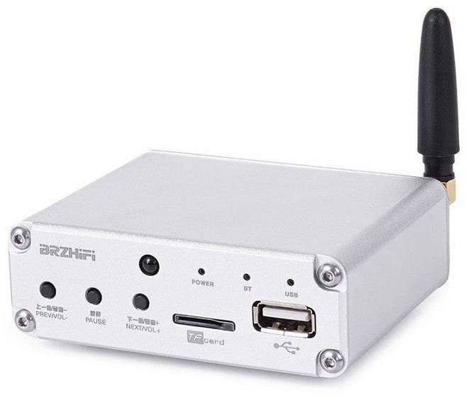 BRZHIFI DVP-10A 無損音訊接收器 藍牙5.3 解碼播放器, 通用