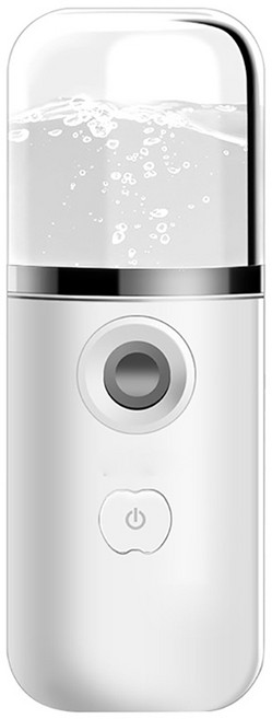 keka 나노 미스트기 미니 수분공급기기 핸디형 휴대용 USB 40ml, 화이트