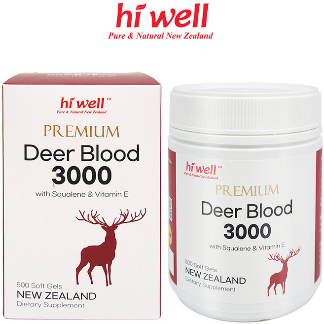 하이웰 프리미엄 녹혈 효능 3000mg 철분 비타민E 5개월분