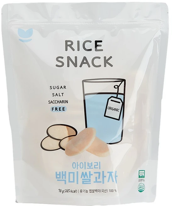 아이보리 백미쌀과자, 1개, 70g - 쿠팡