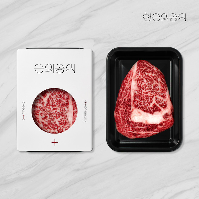 한근의공식 숙성한우 꽃등심 1+이상, 1개, 200g