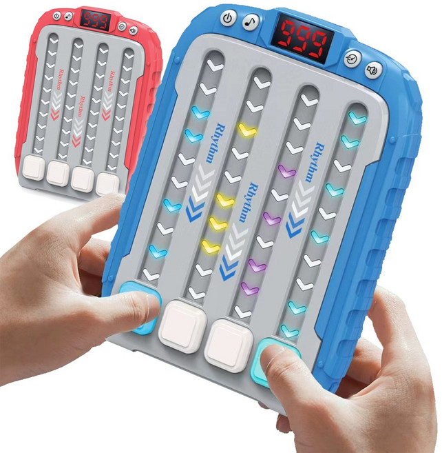 재미모리 팡팡 슈팅스타 게임기 디디알 DDR 장난감 크리스마스 선물 순발력게임 레트로 휴대용 인사게임, 1개