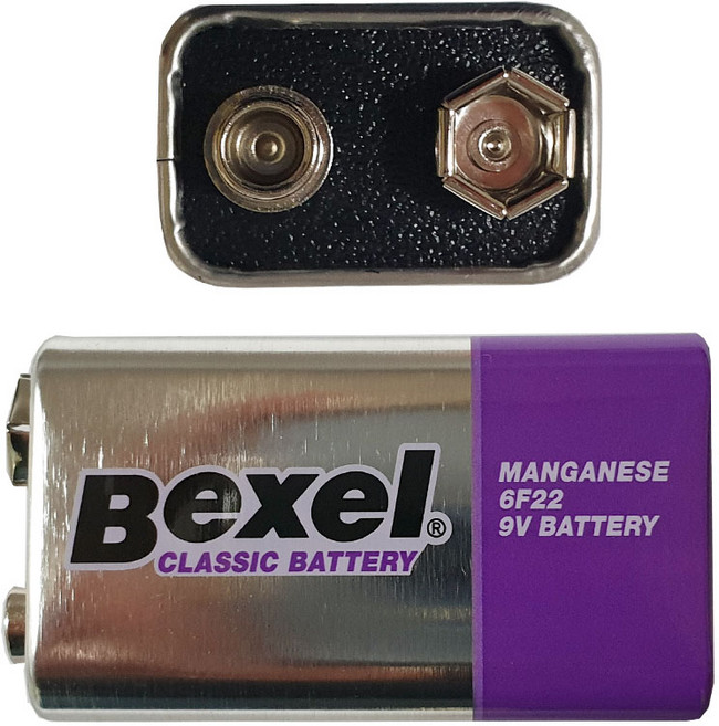 [COMEBANK] 9V 사각 건전지 / 전자기기 후레쉬 전기제품 사용 건전지, 1개, 1개입