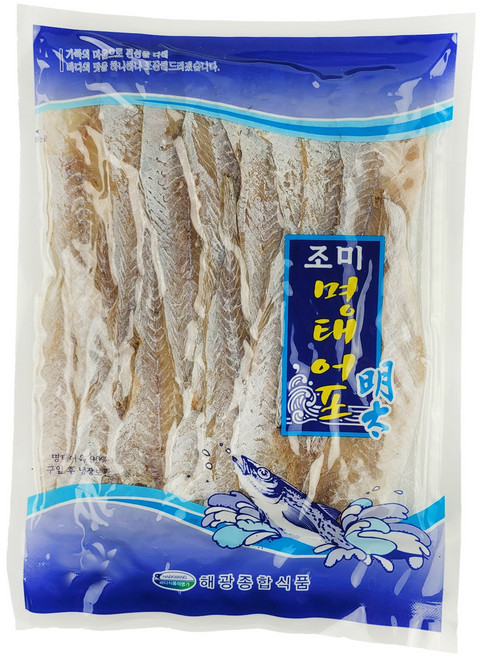 [주5일] 경남 사천 국내 제조가공 조미명태포, 350g, 1개