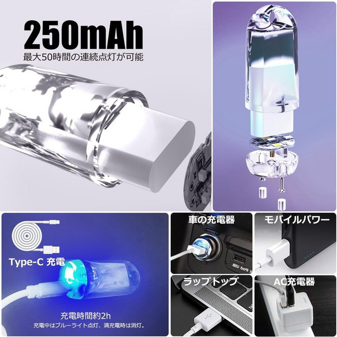 두킵랜턴 Dokeep 울트라 미니 LED 캠핑조명 초경량 백패킹 미니 방수 손전등, 1개, 1. 화이트+레드