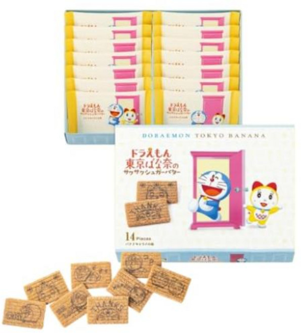 14 [도쿄 바나나] 도라 에몽 도쿄 바나나의 바삭 바삭한 버터 바나나 캐러멜