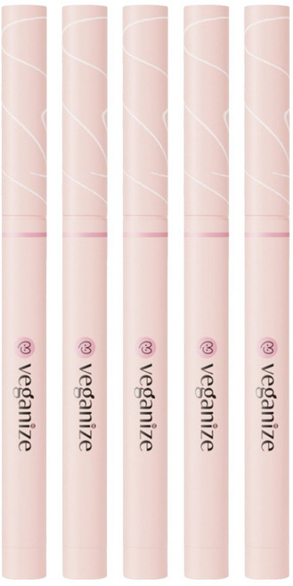 비거나이즈 슬림 젤 펜슬 아이라이너 0.12g, 04 누드화이트, 5개
