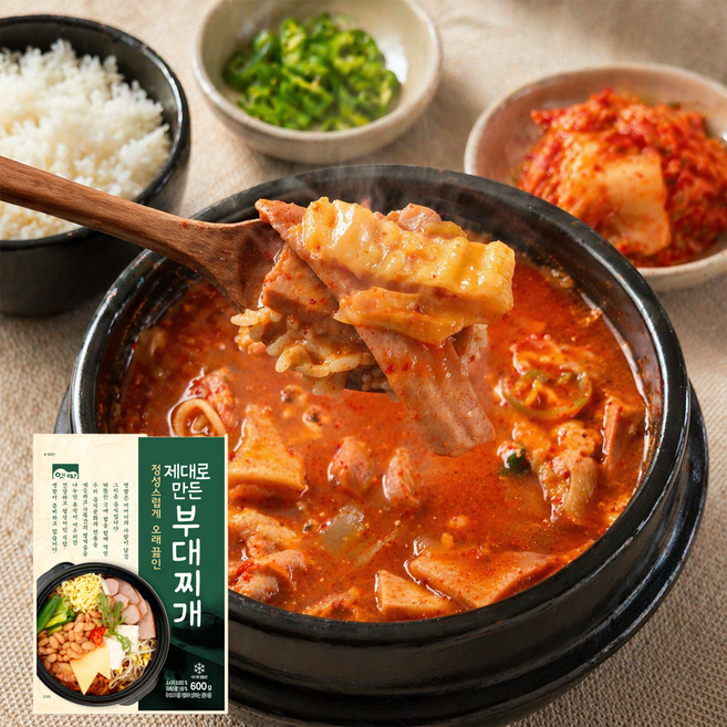 고향식품 제대로 만든 부대찌개, 1개, 600g