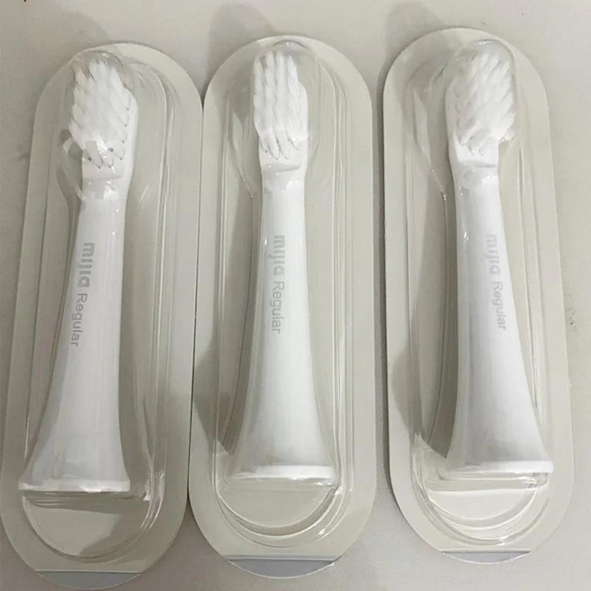 오리지널 미지아 소닉 전동 칫솔 헤드 샤오미 T100 교체, 03 3PCS