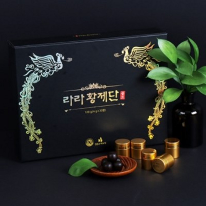 [프리미엄] 동충하초 침향 흑마늘 등 14가지 최고의엄선 한방재료 발효 황제 침향단, 30ea, 1개, 120g