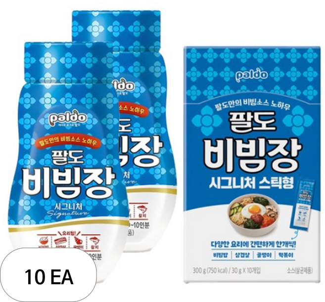 팔도 비빔장 시그니처 + 시그니처 스틱형 300g, 380g, 10세트