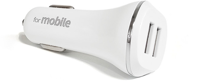 모노큐브 차량용 시거잭 2포트 고속 충전 2.4A, 모노큐브 차량용 충전기 (케이블 미포함)