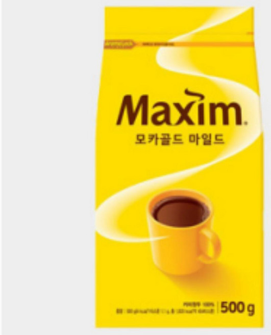 맥심 모카골드 커피 리필 500g 커피믹스 스틱커피 인스턴트커피 사무실커피, 단품