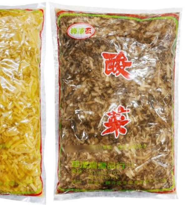 榨菜王 酸菜 開胃小菜 傳統工藝 台灣風味, 2.4kg, 1個