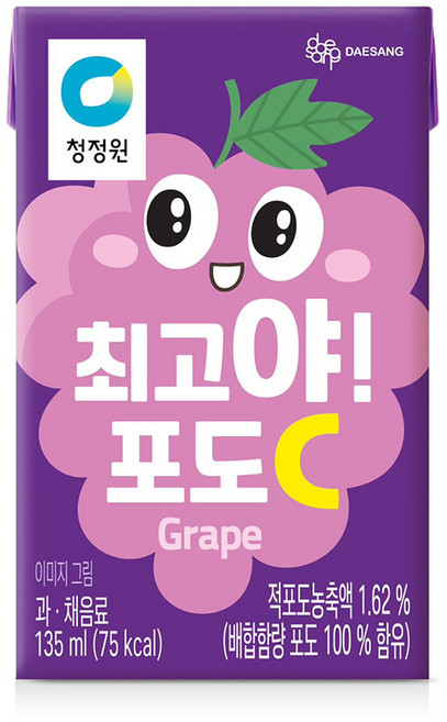청정원 최고야 포도씨C, 32개, 135ml