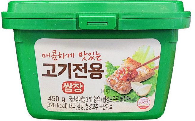 하나로HANARO 매콤하게 맛있는 고기전용쌈장450g (8801075016376) / 사조, HANARO 하나로 매콤하게 맛있는 고기전용쌈장 (88