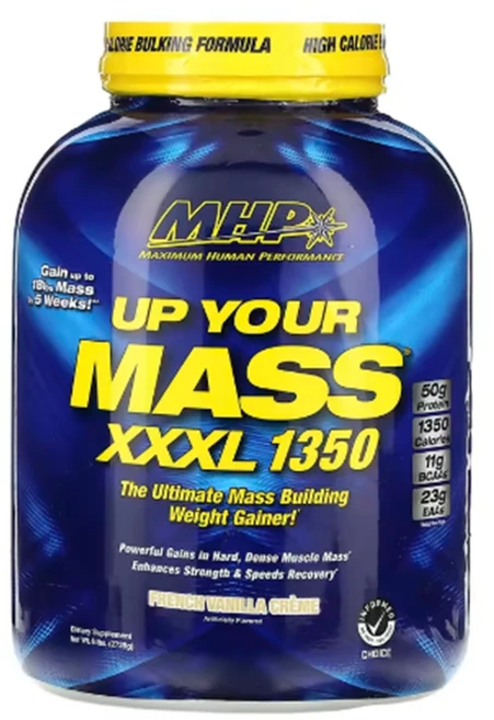 Mhp 업 유어 매스 XXXL 1350 웨이트 게이너, 1개, 2.728kg - 쿠팡