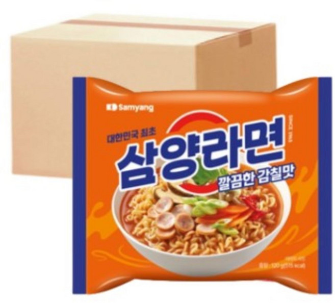 그린스프링 40봉 1박스 유통기한 품질보증 삼양라면, 1삼양라면5입멀티x 8입(1박스)