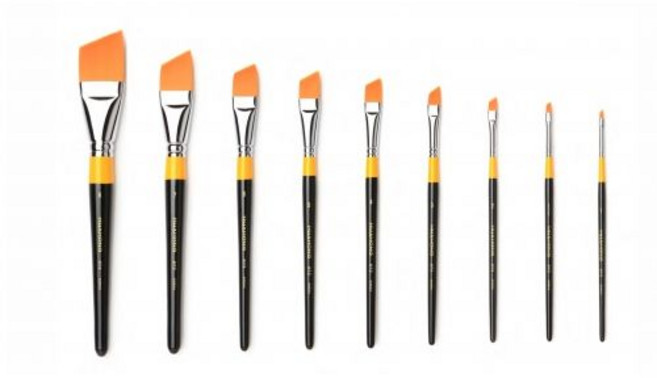 화홍 972 대각평붓 사선붓 5호~8호 [옵션선택], 8호