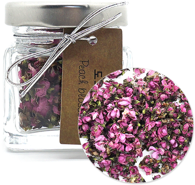 다화랑 도화 꽃차 미니병 2g, 1개, 1개입