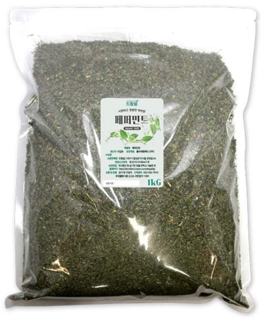 드랍쉽 페퍼민트 이집트 1kg 허브차 허브티, 페퍼민트[이집트] 1kg, 1개, 1개입