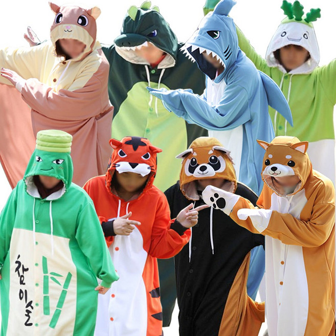 사자크 국산 사계절 동물잠옷 캐릭터동물잠옷