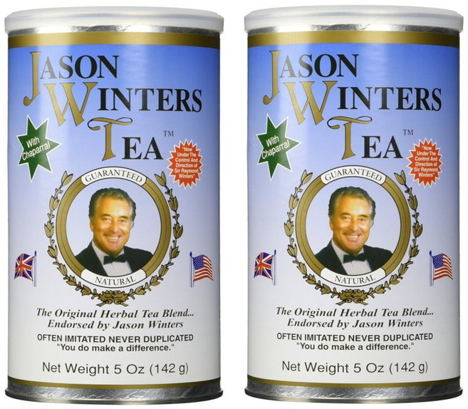 Jason Winters Tea 제이슨 윈터스 오리지널 블렌드 허브티 Chaparral 142g x 2개, 1개입