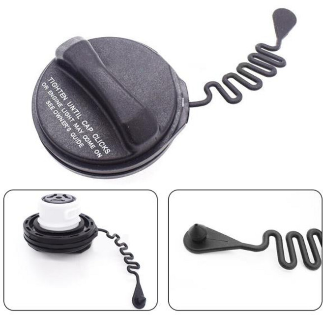 자동차 다크 그레이 연료 가스 캡 탱크 커버 31261589 볼보 C30 C70 S40 V50 05 - 13 ABS 엔진 내부 1x