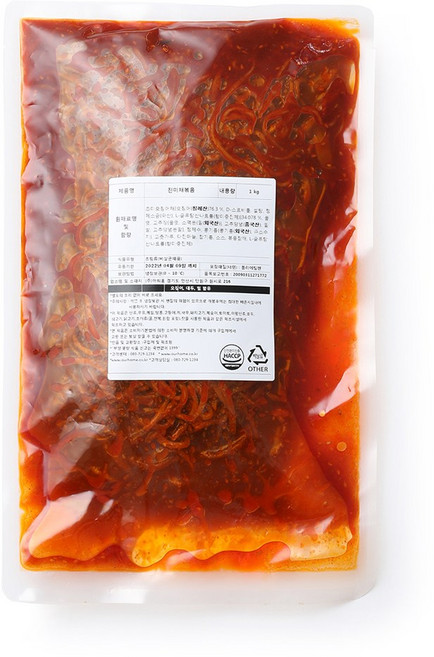 냉장 아워홈 행복한맛남 진미채볶음 1kg, 1개