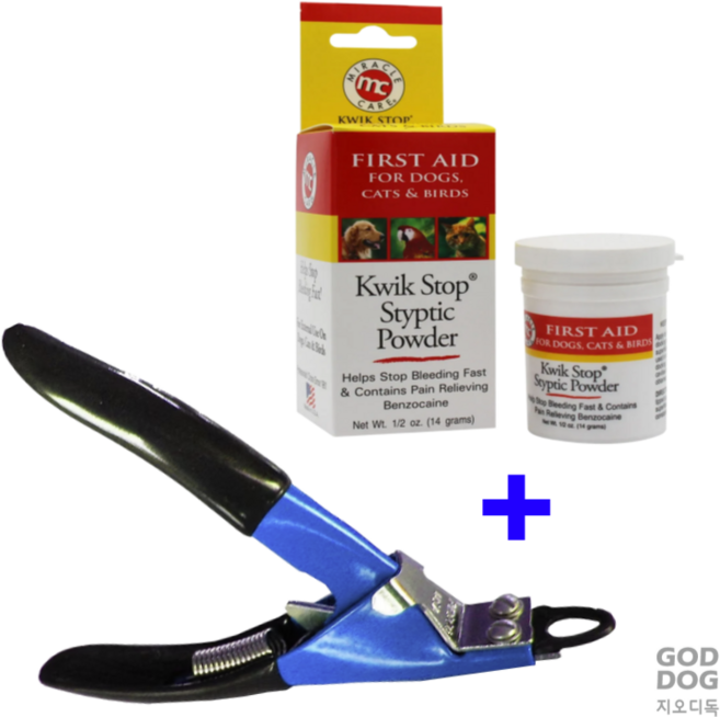 강아지지혈제 레스코 발톱깎이 737 발톱관리 애견지혈제, 세트, 2개