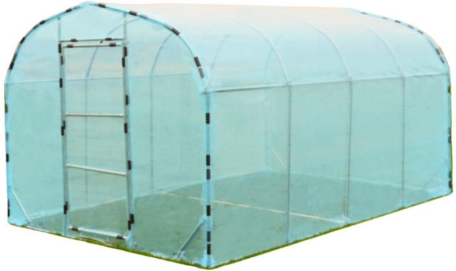 비닐하우스농막 조립식 온실 하우스 농사용 정원 너비1.5mx길이4mx높이2m(필름포함), 1개