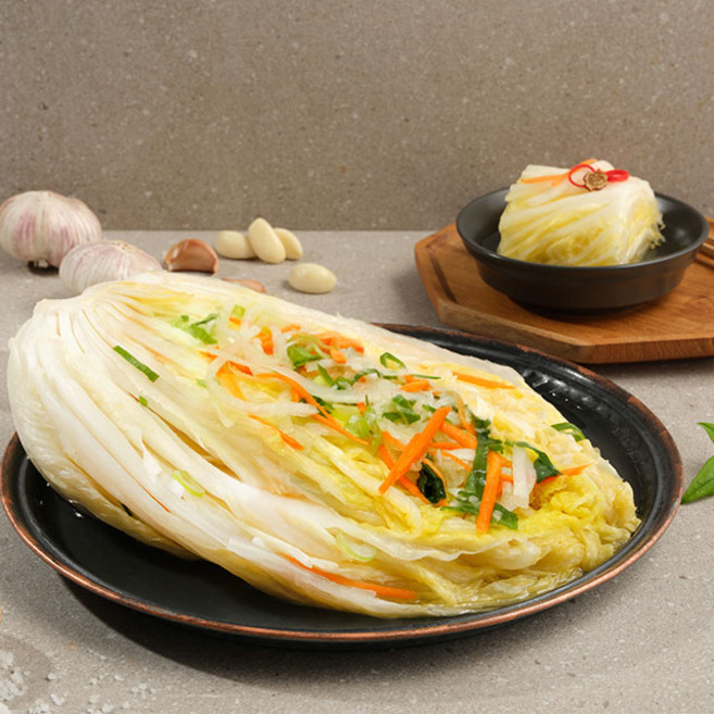 미국FDA승인 국내 농산물로 만든 봉화청량산 백김치, 1박스, 5kg