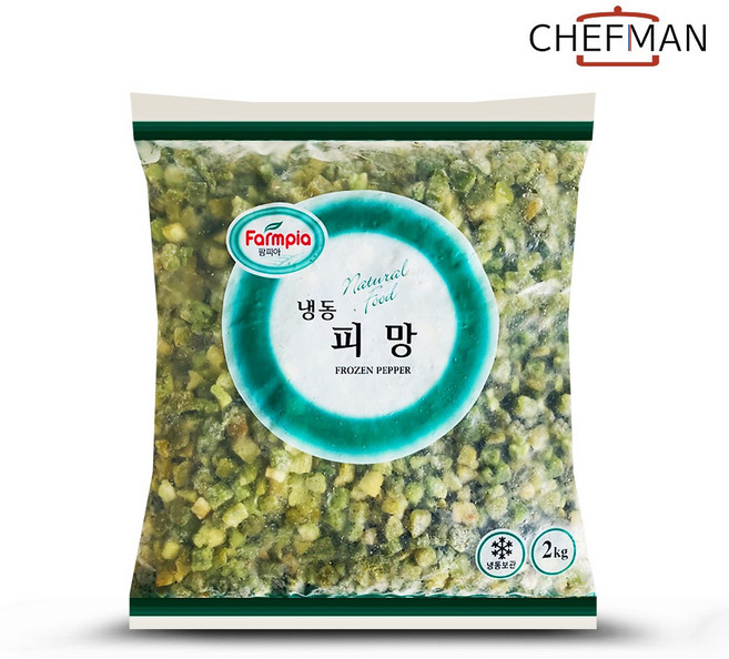 팜피아 냉동 청피망 다이스 2kg, 1개