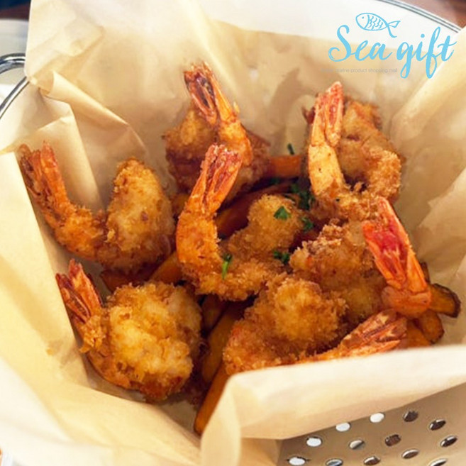 [씨기프트]코코넛 쉬림프 3.6kg (12g x 300미) 대용량 업소용 새우튀김 샐러드, 10개, 360g