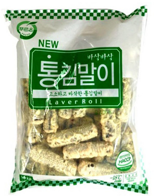 [328] 푸르온 통김말이 1.5kg x 10개 묶음상품