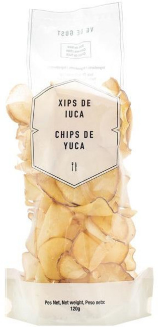 스페인 베데게스트 카사바 칩스 ve de gust cassava chips, 2개, 120g