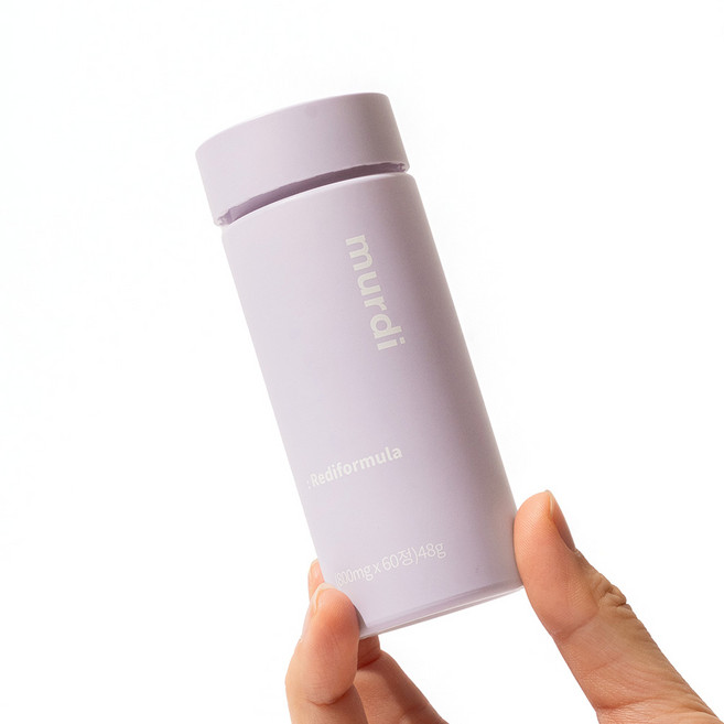 뮤르디 레디포뮬러 1병(1개월) 루바브 백수오 추출물 정 800mg 60정, 1개