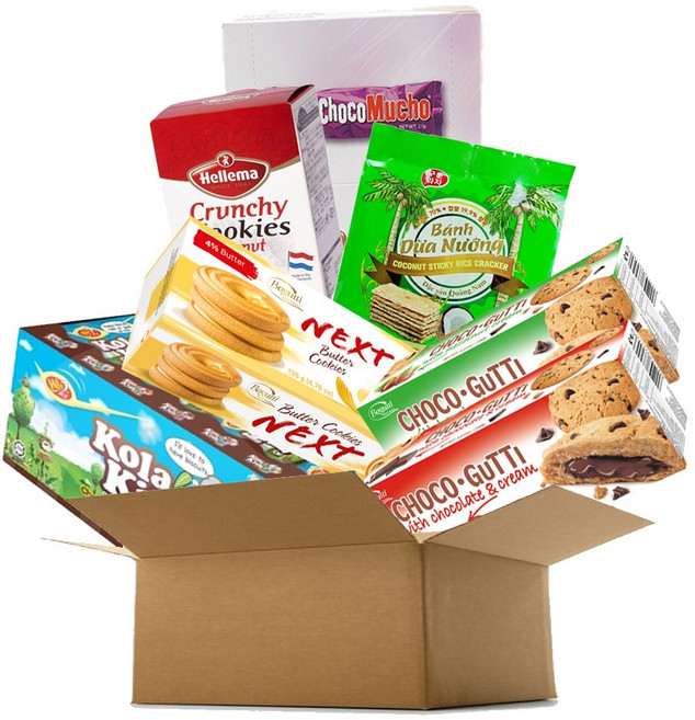 [간식먹자세트T] 코라키즈초코432g+반두아농코코넛크래커150g+헬레마땅콩쿠키115g+초코구티초코크림160g+초코구티헤이즐넛160g+초코무초270g+넥스트버터쿠키135g, 1세트