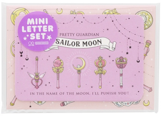 Sunstar 美少女戰士30周年限定迷你信封信紙組 日本製 莫莫日貨 S8905630, 1個