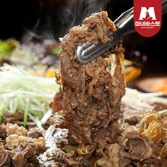 [마녀바스켓] 육향가득 달콤 부드러운 광양식 소불고기 300g x 8팩, 8개