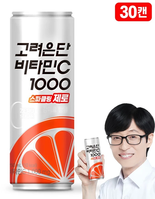 고려은단 비타민C1000 스파클링 제로, 30개입 - 쿠팡