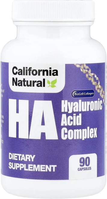 California Natural 히알루론산 복합체 캡슐 90정 Natural (캘리포니아 내추럴), California Natural, 히알루론산 복합체,, 1개 - 쿠팡