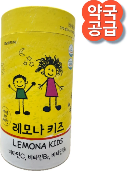 경남제약 어린이를 위한 비타민 레모나 키즈, 100정, 1개 - 쿠팡